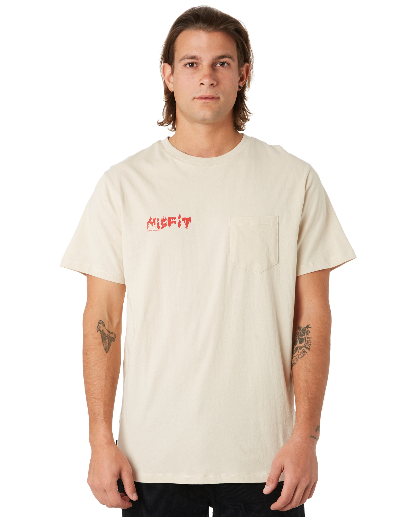 white misfits shirt