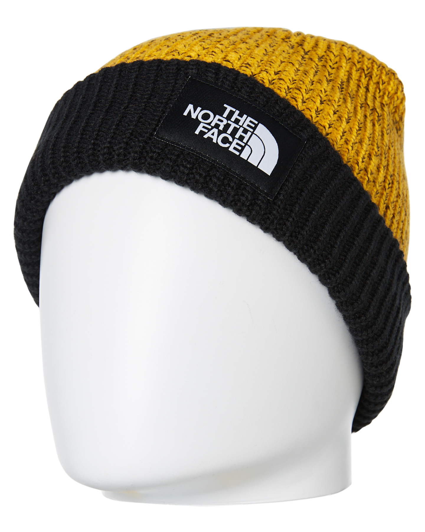 north face yellow beanie