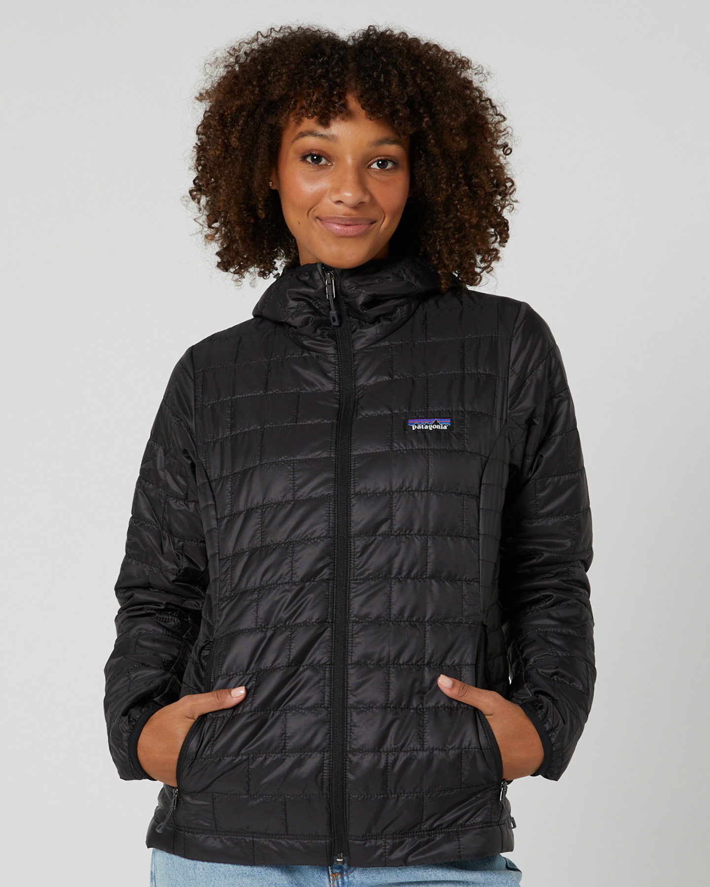 Patagonia Womens Nano Puff Hoody Black SurfStitch