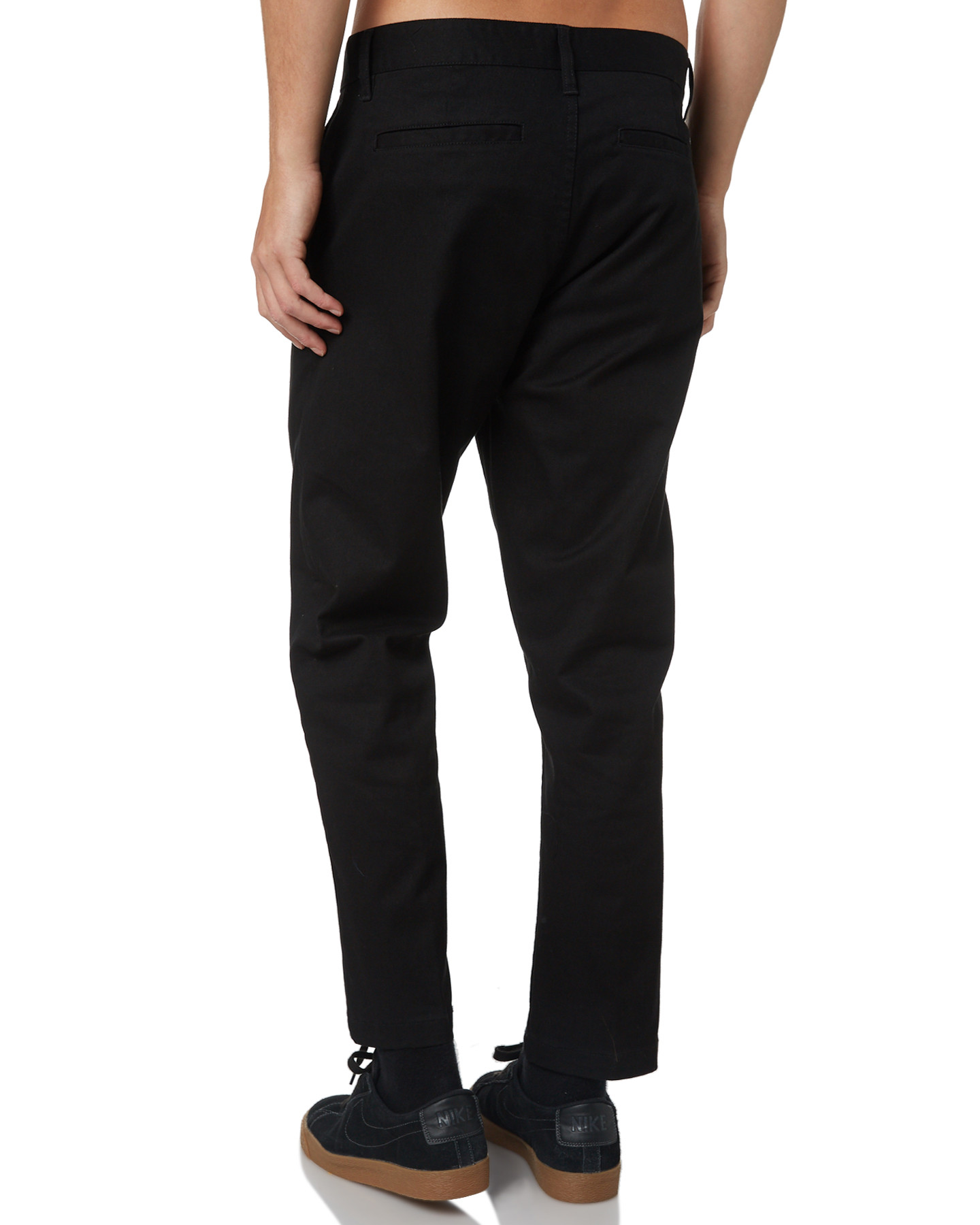 Obey Straggler Flooded Mens Pant - Black | SurfStitch