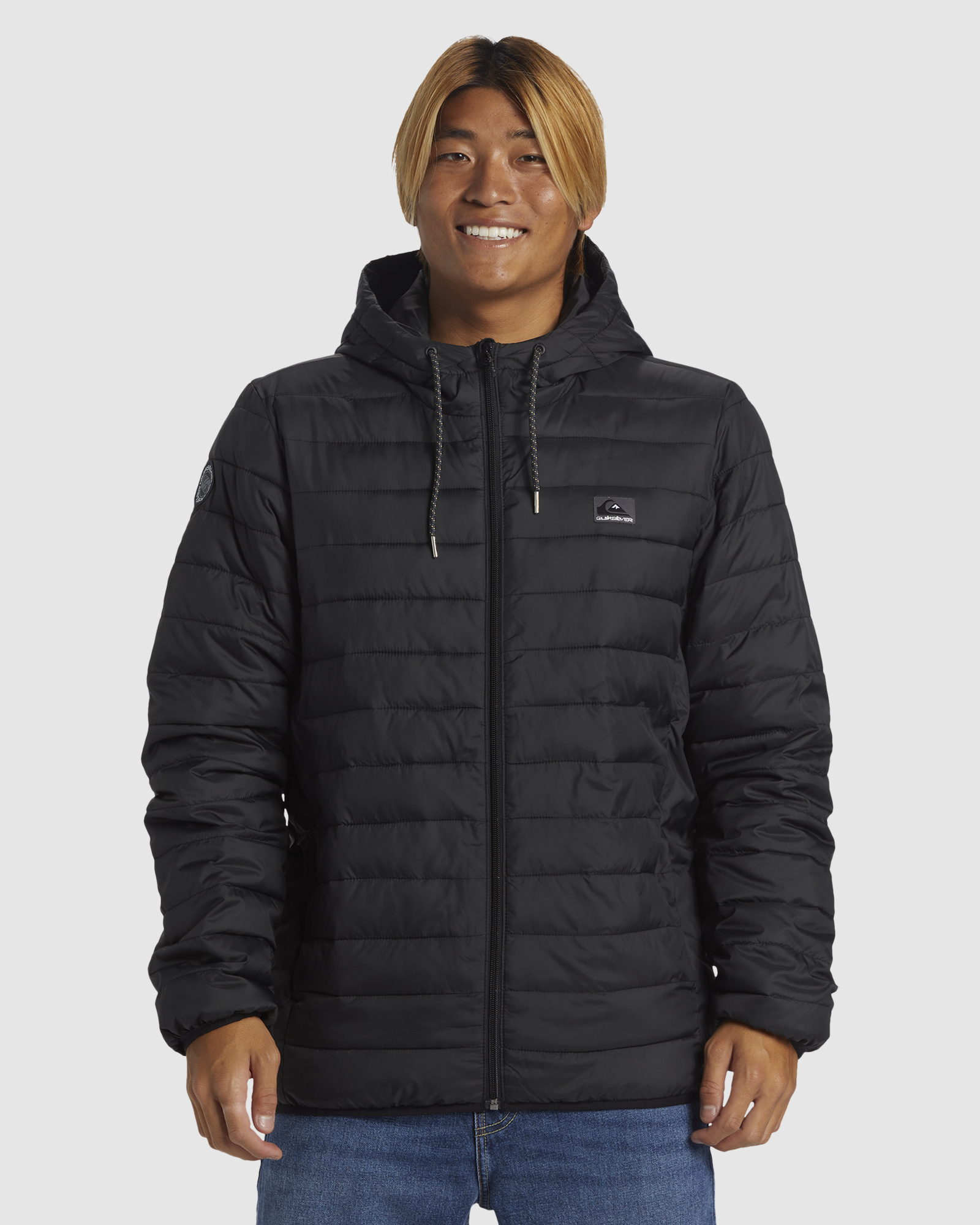 Quiksilver Mens Scaly Puffer Jacket - Black | SurfStitch