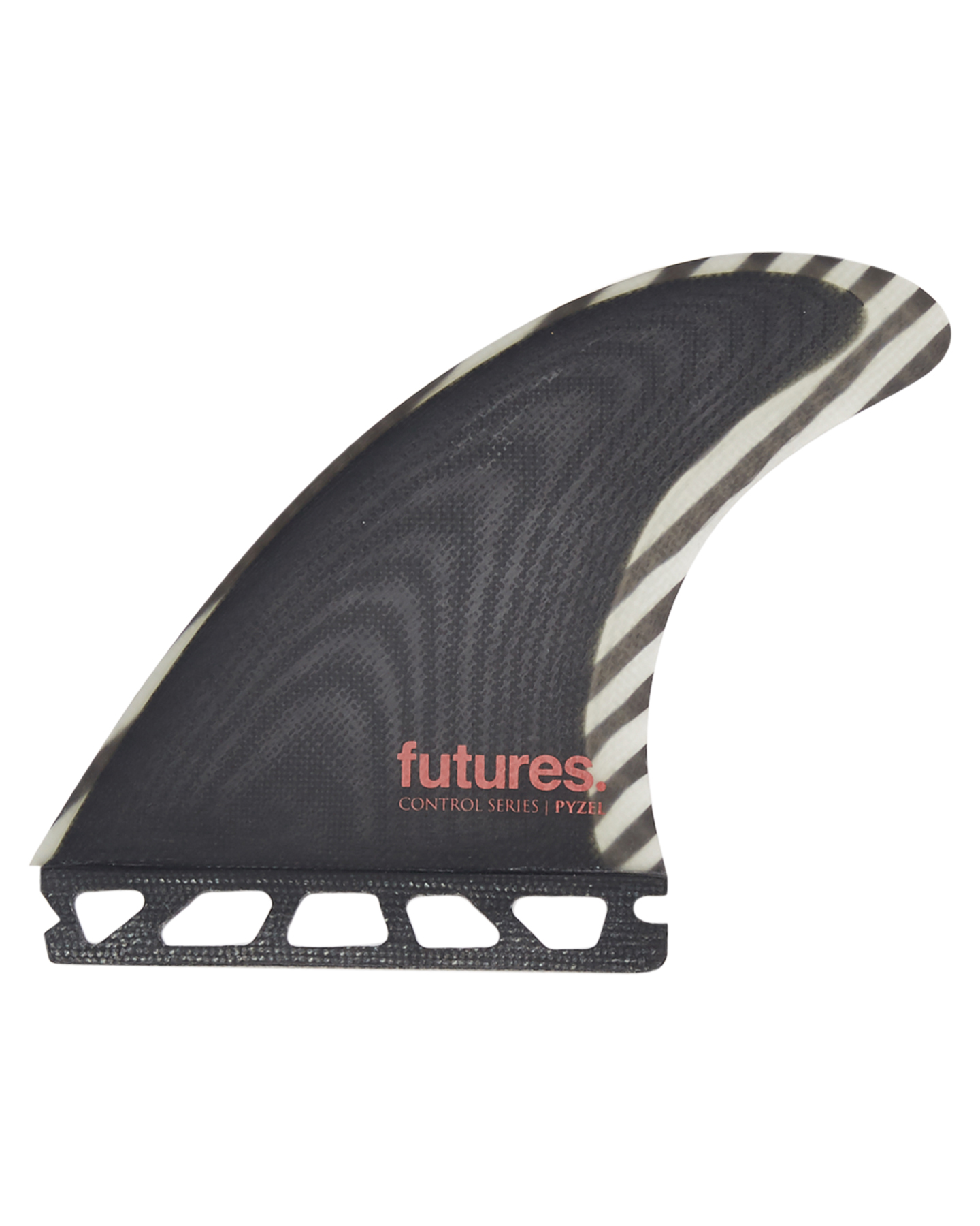 Future Fins Pyzel Medium Fg Control Series Fin White SurfStitch