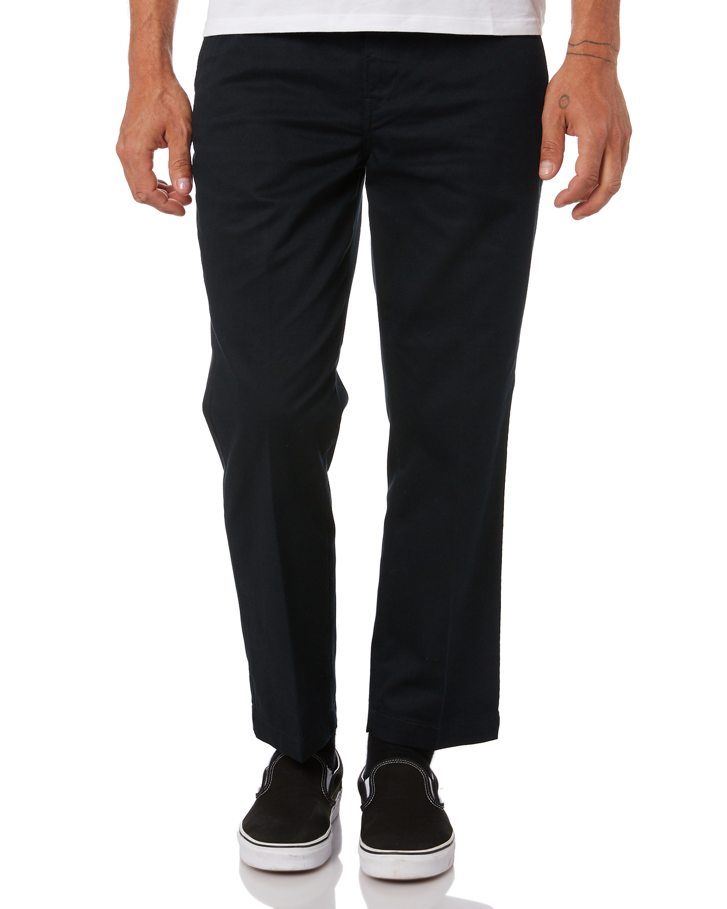 Levi's Straight Crop Ii Mens Chino Pant - Mineral Black | SurfStitch