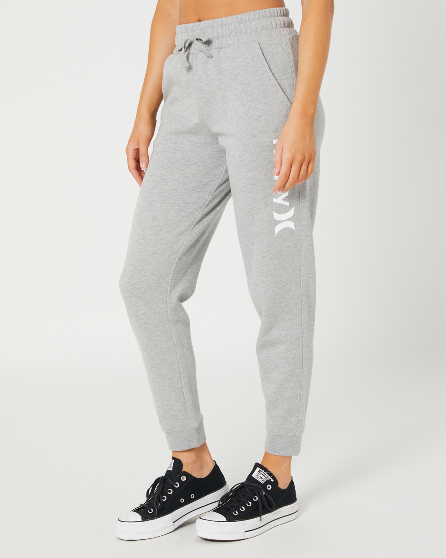 Hurley Oao Core Cuff Trackpant - Dark Grey Heather | SurfStitch