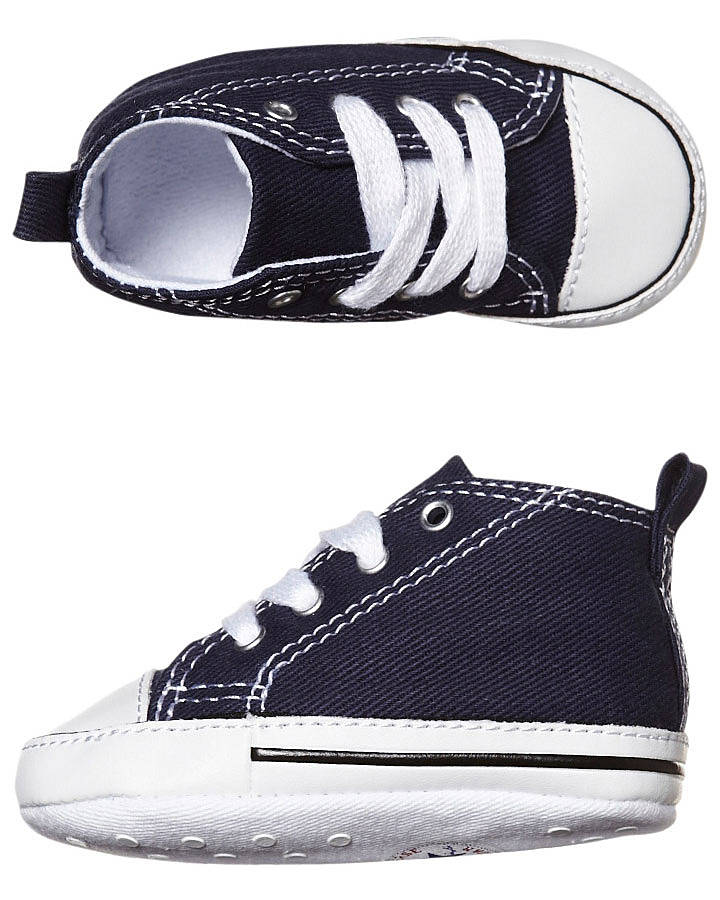 infant navy blue converse