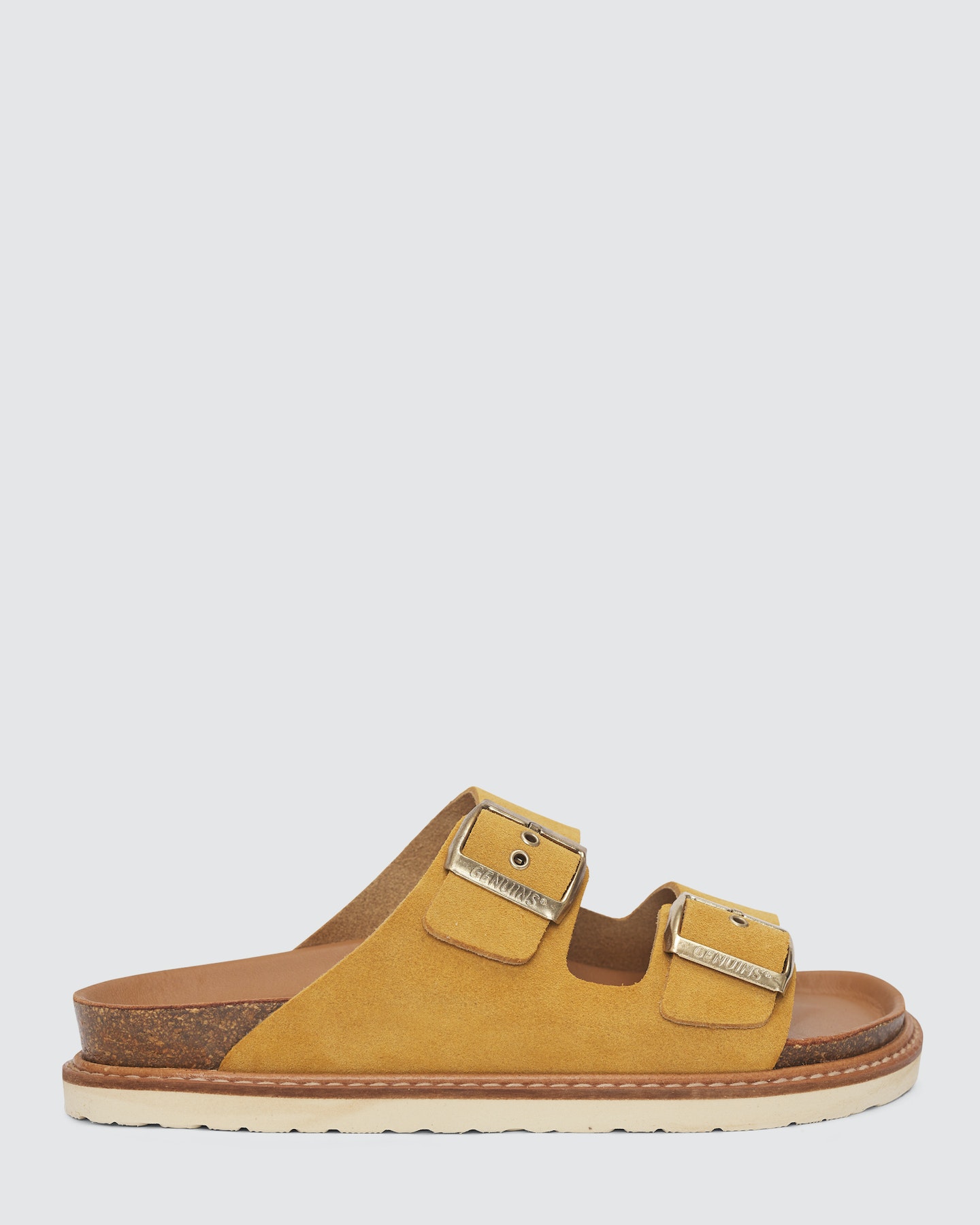 Genuins Hawaii Velour Leather Welted Sandal - Dusty Camel | SurfStitch