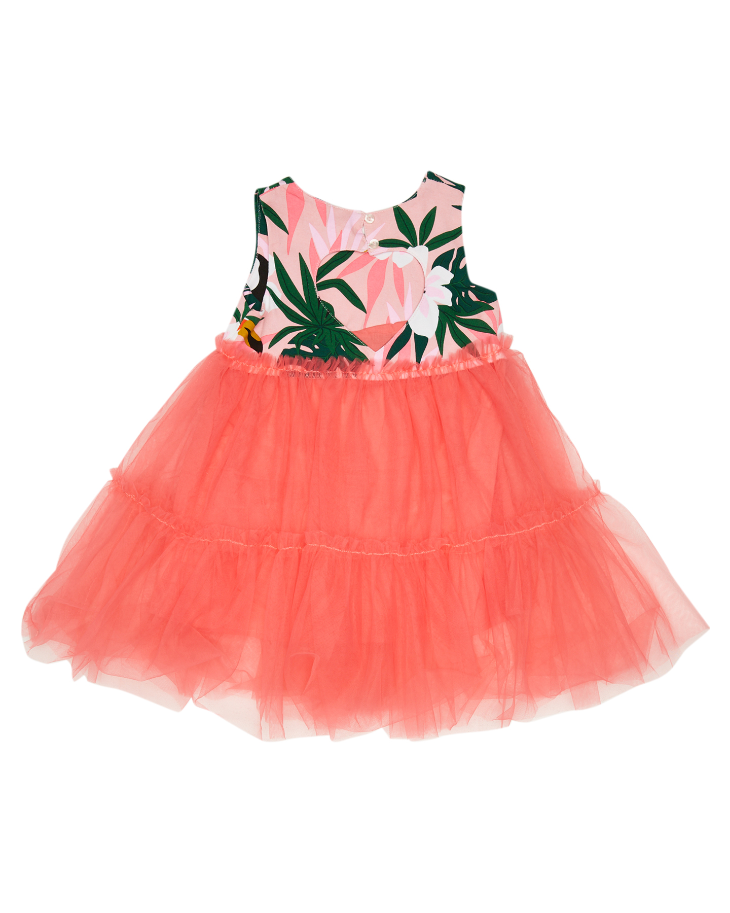 Kissed By Radicool Girls Tropical Princess Dress - Kids - Pink | SurfStitch