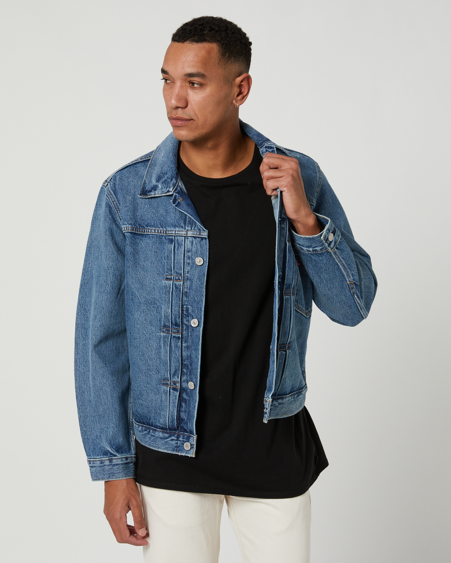 Levi's Type 1 Mens Trucker Jacket - Dancing Queen | SurfStitch