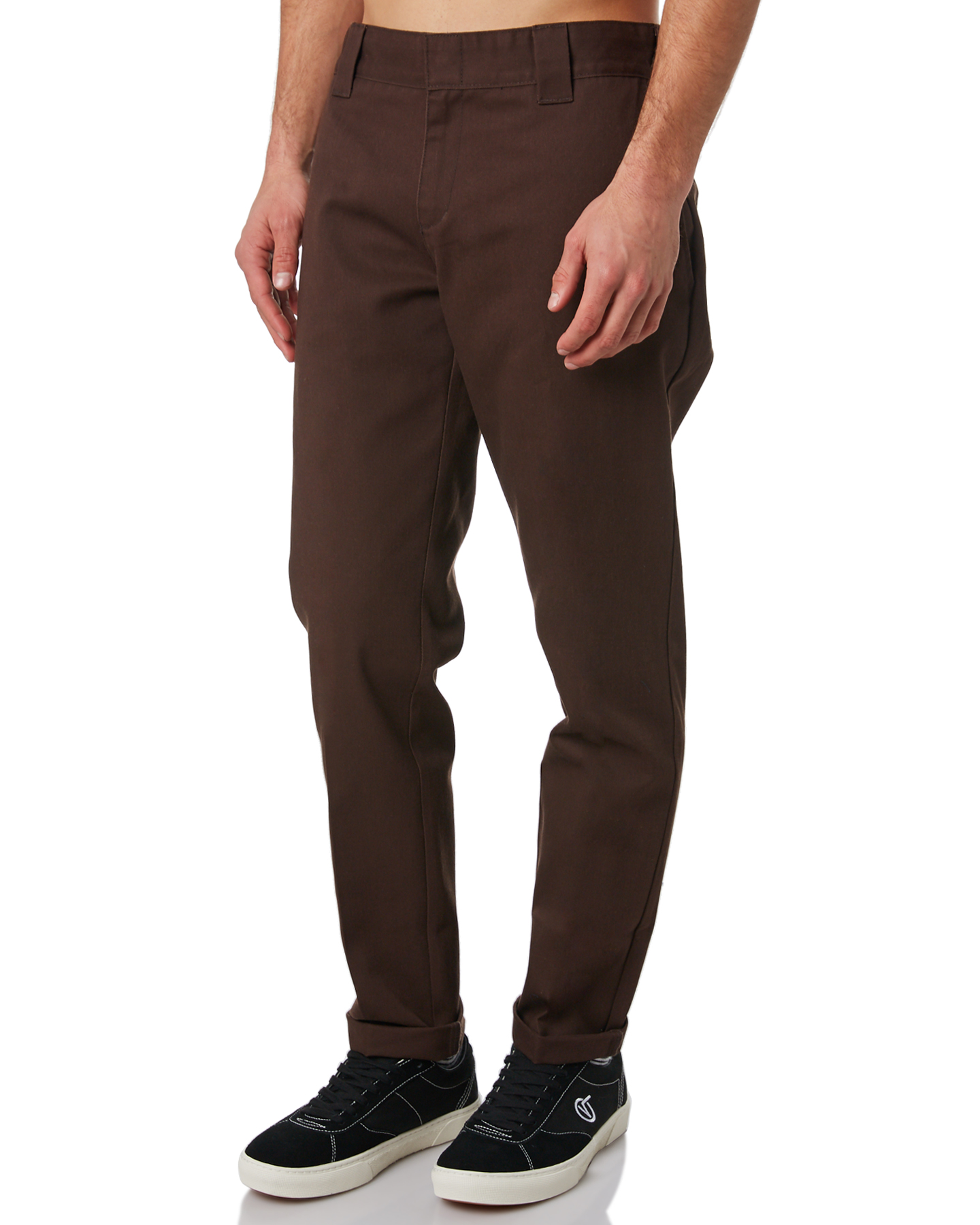 Dickies 872 Slim Fit Mens Work Pant - Chocolate Brown | SurfStitch