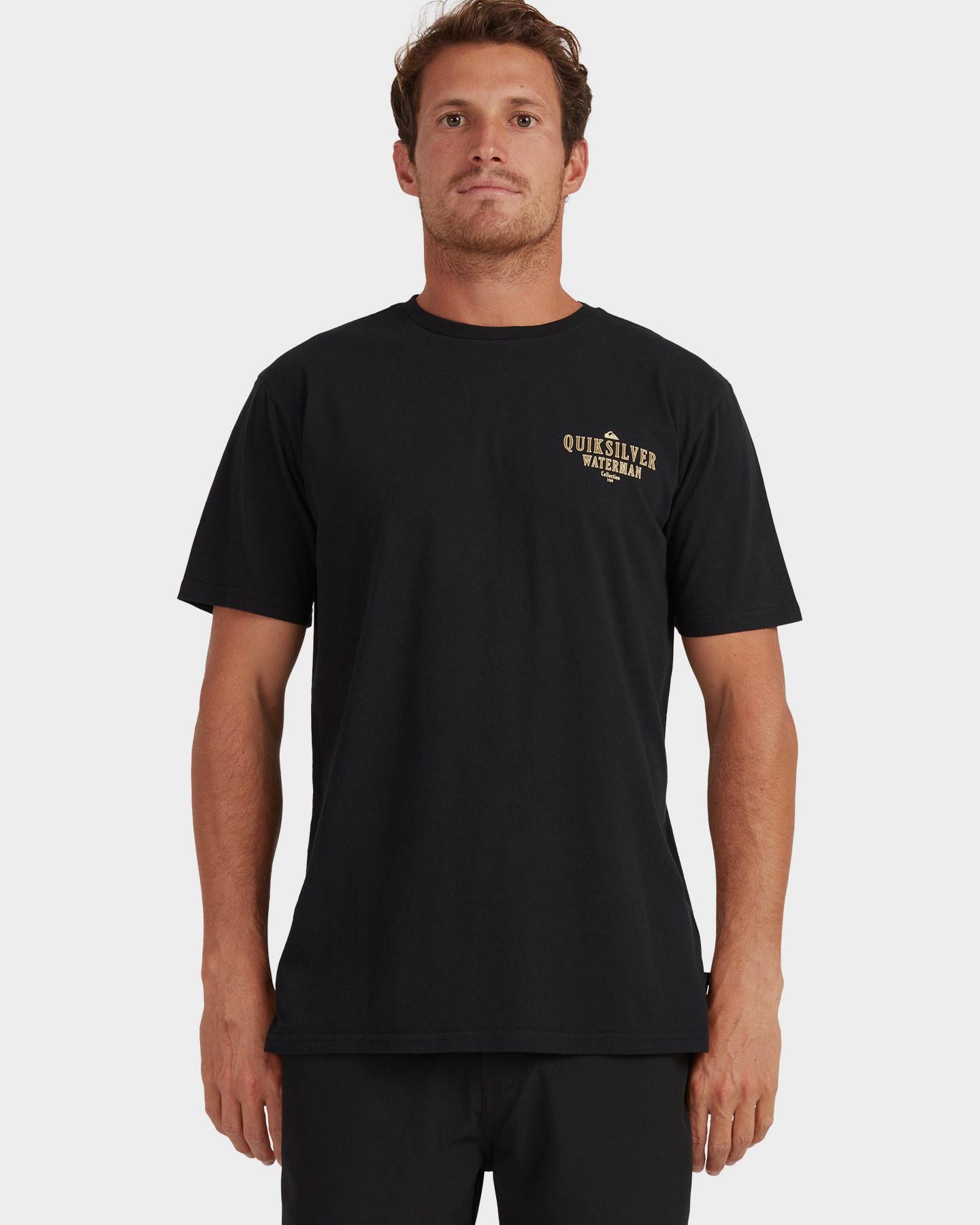 Quiksilver Mens Heavy Hooks T-Shirt - Black | SurfStitch