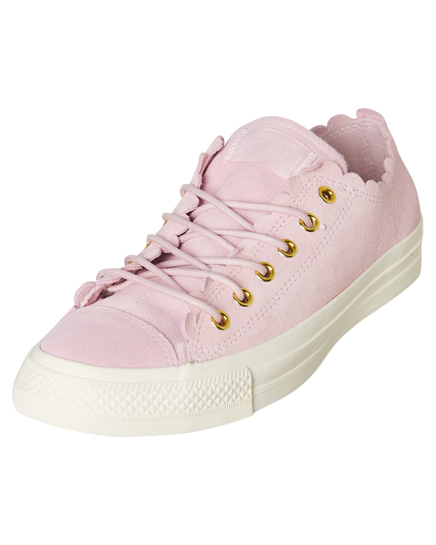 Converse Womens Chuck Taylor Frilly Thrills Lo Shoe - Pink | SurfStitch