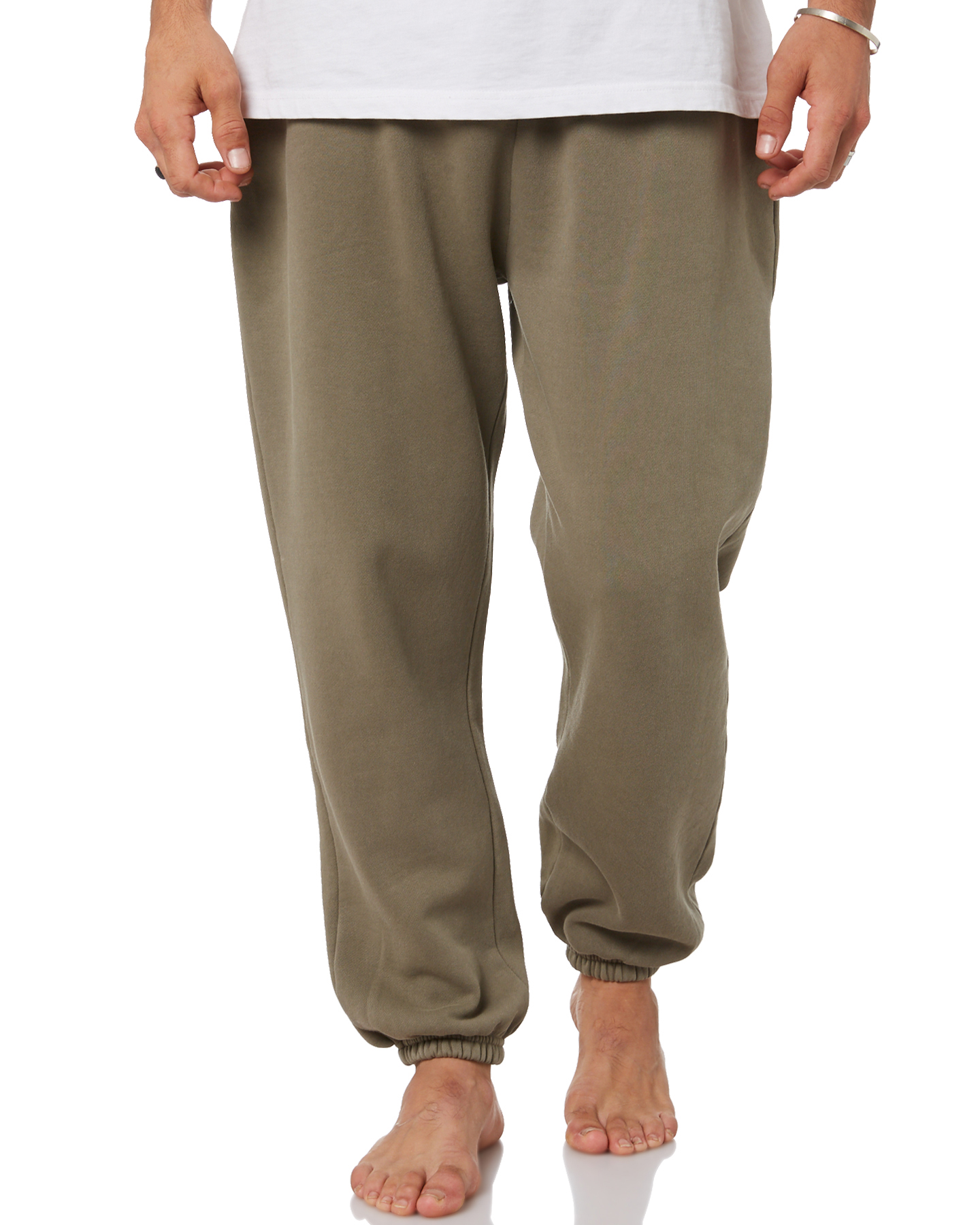 Silent Theory Silent Mens Trackpant - Khaki | SurfStitch