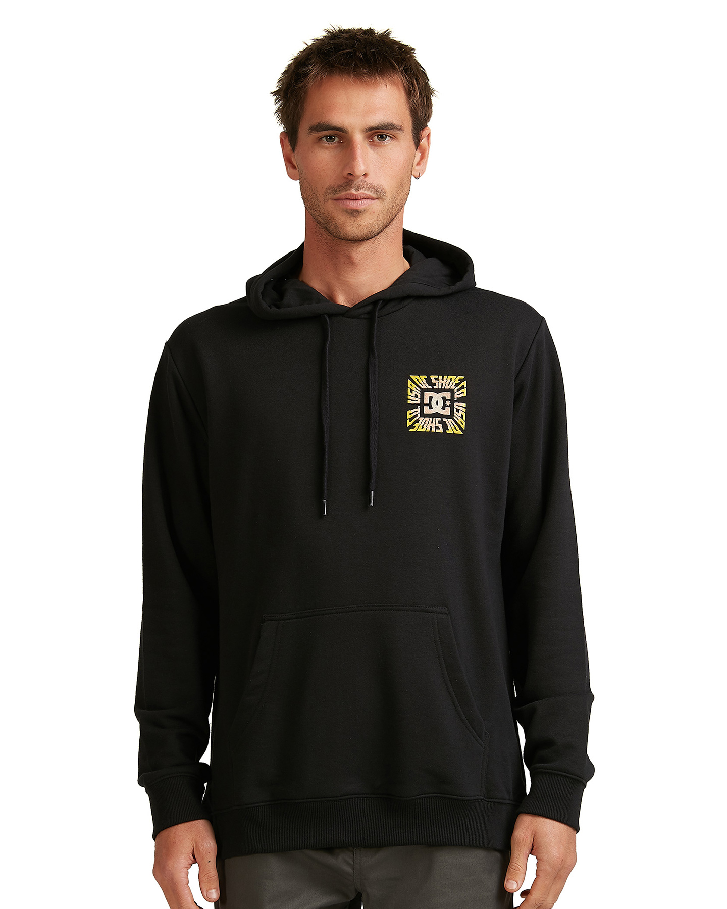 Dc Shoes Mens Shattered Hoodie - Black | SurfStitch