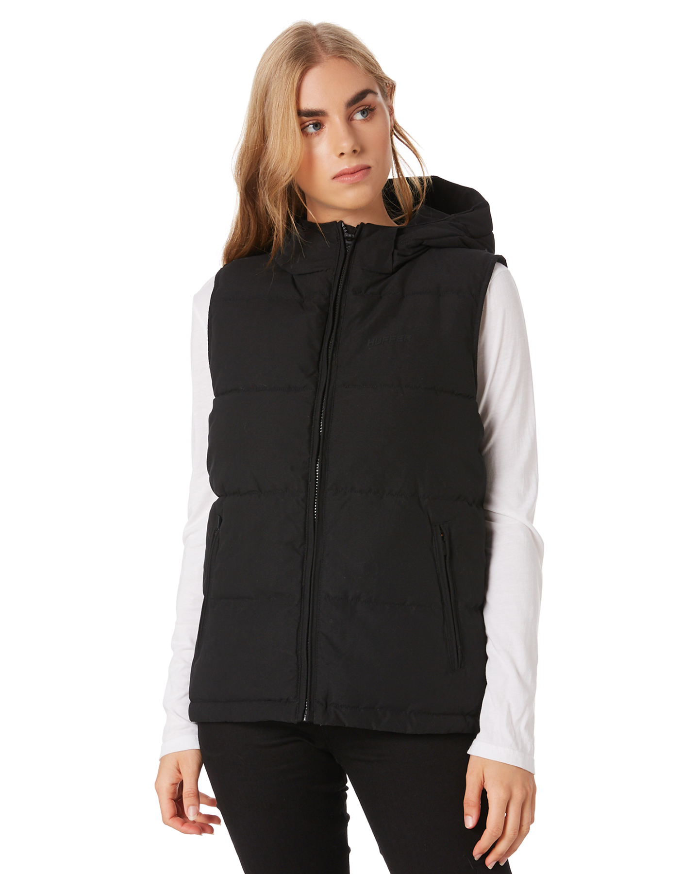 huffer down vest sale