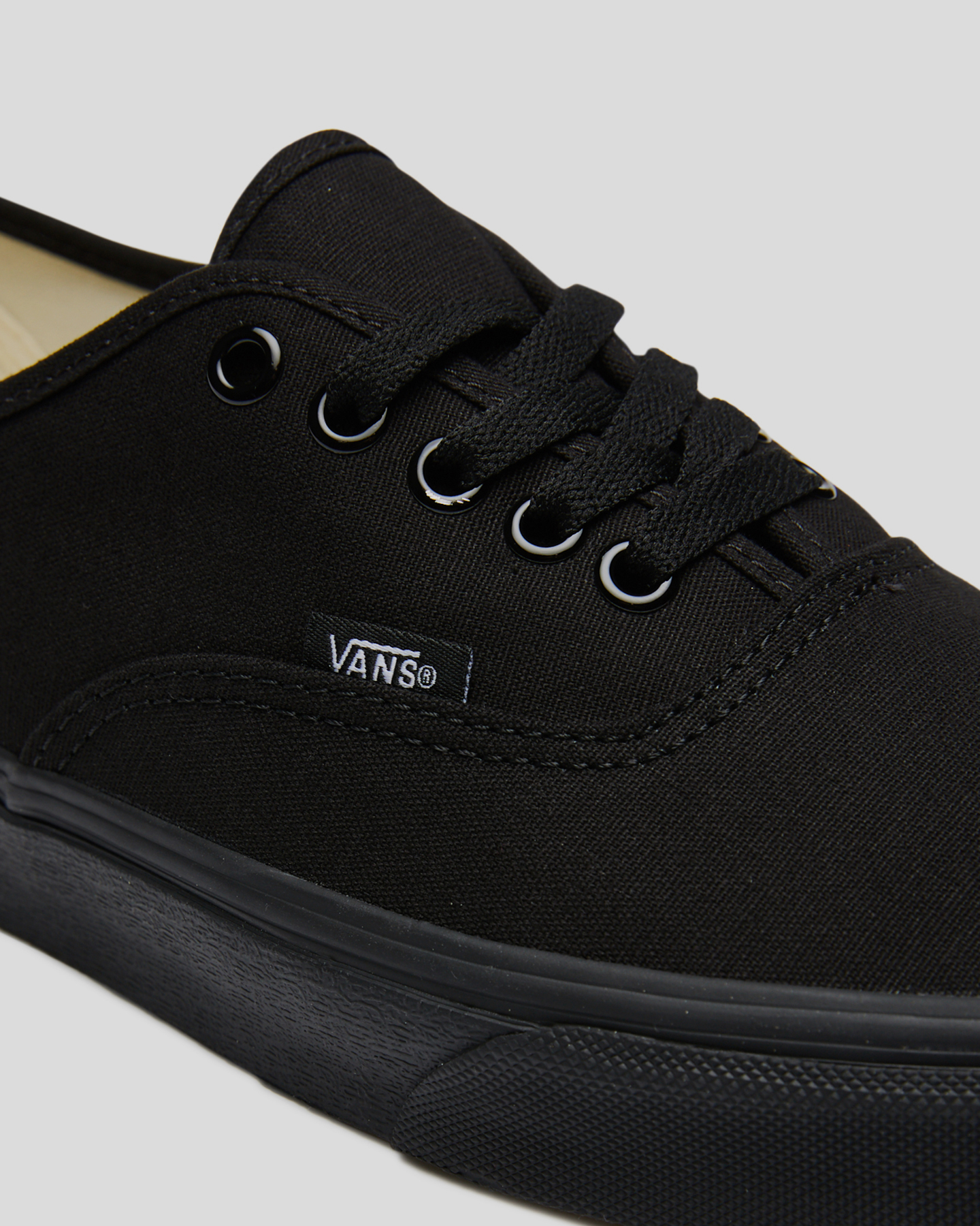 All black vans authentic cheap sale