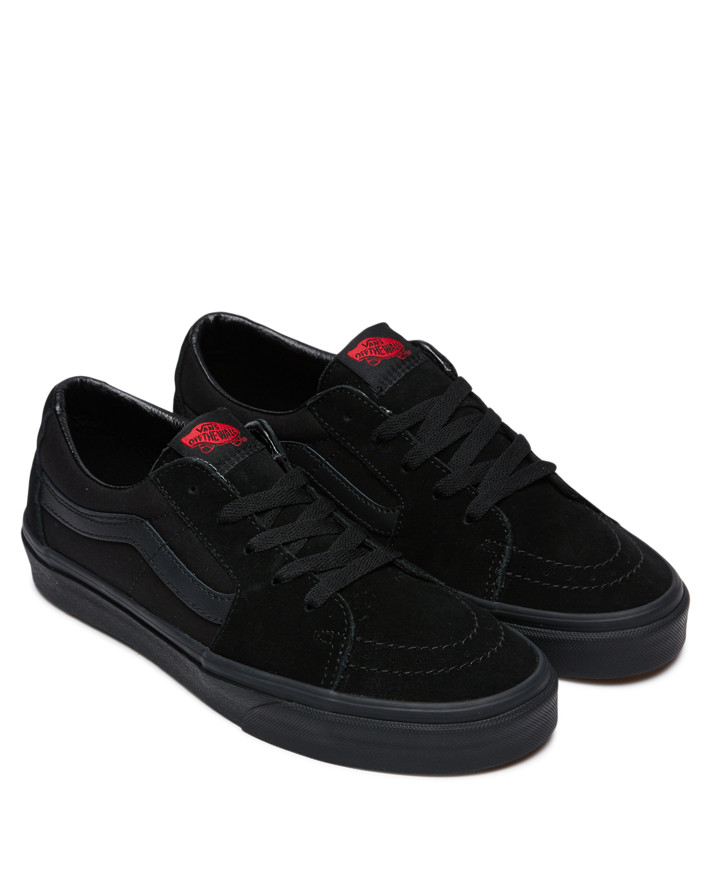 Vans Mens Sk8 Low Shoe Black Black SurfStitch