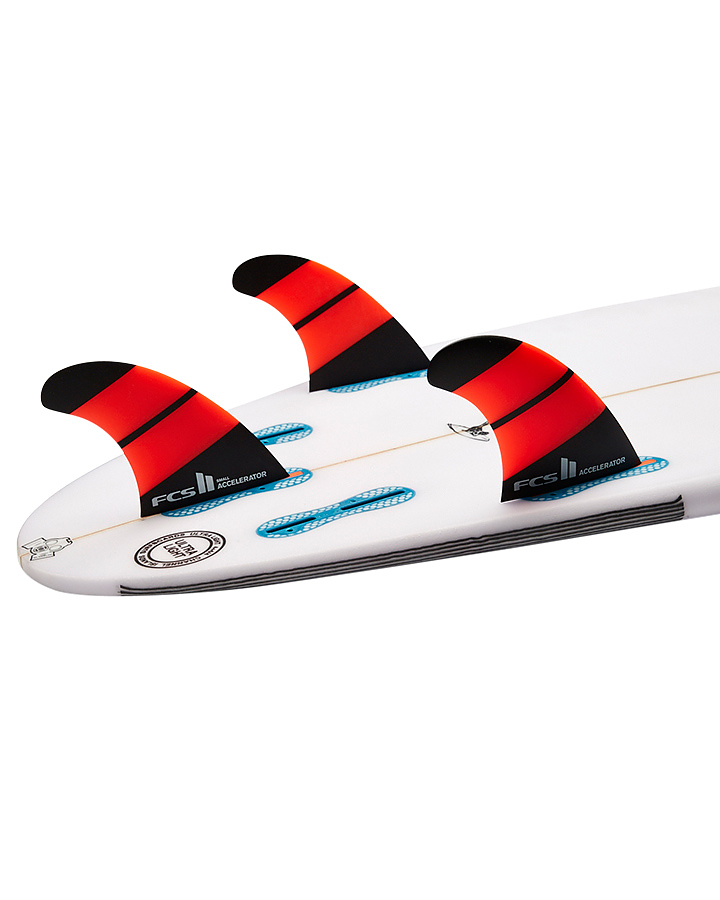 Fcs Fcs Ii Accelerator Neo Glass Tri Fin Set - Orange