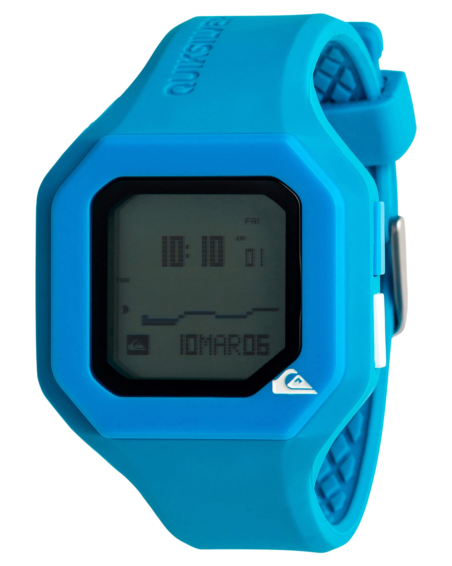 Quiksilver Mens Addictiv S Tide 36Mm Digital Watch - Blue | SurfStitch