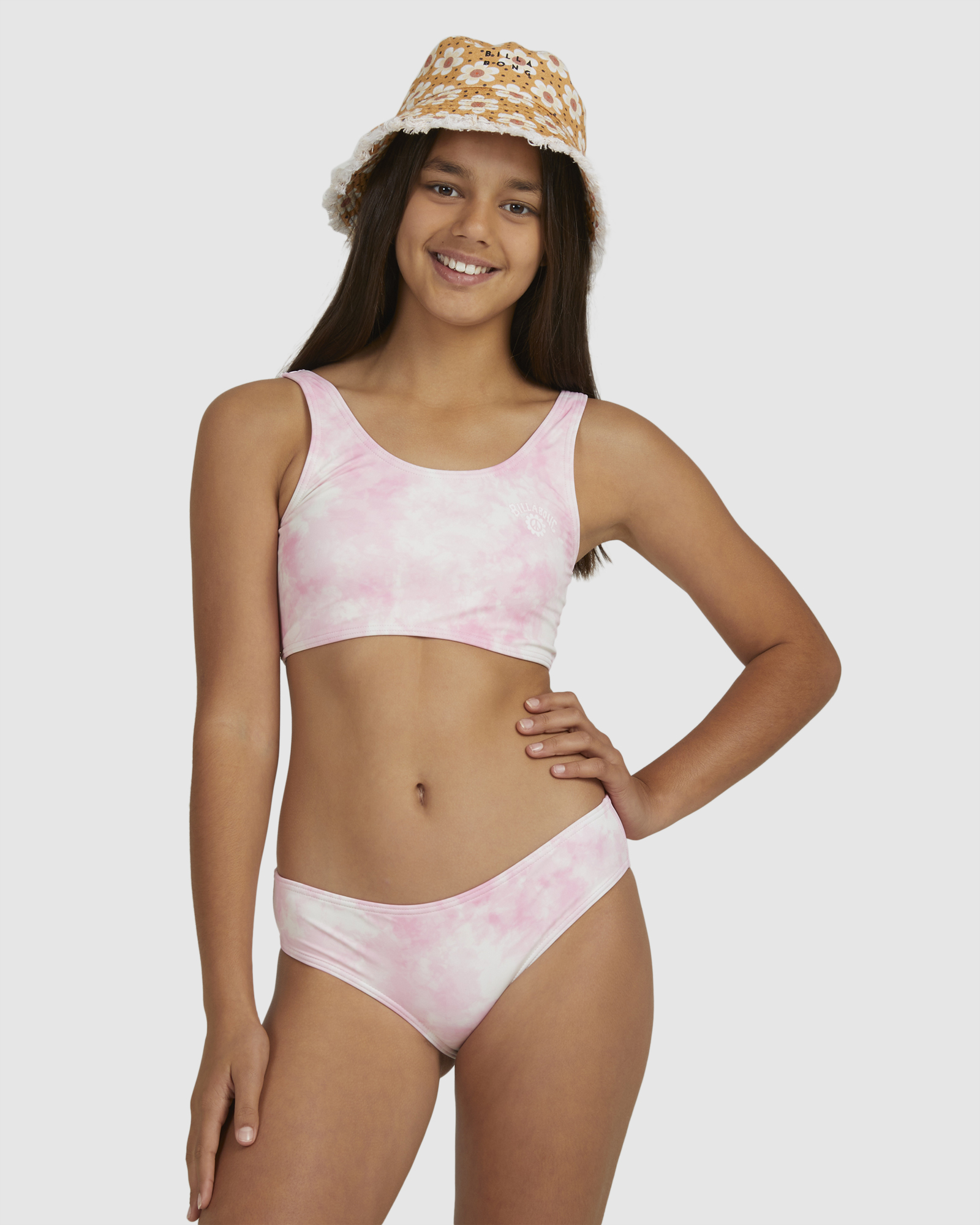 Billabong Pretty In Pink Crop Set Pink SurfStitch