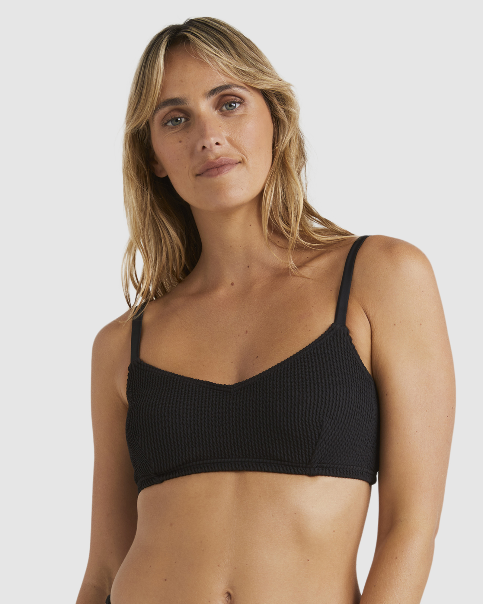 Billabong Summer High Lila D/Dd Bikini Top - Black Sands