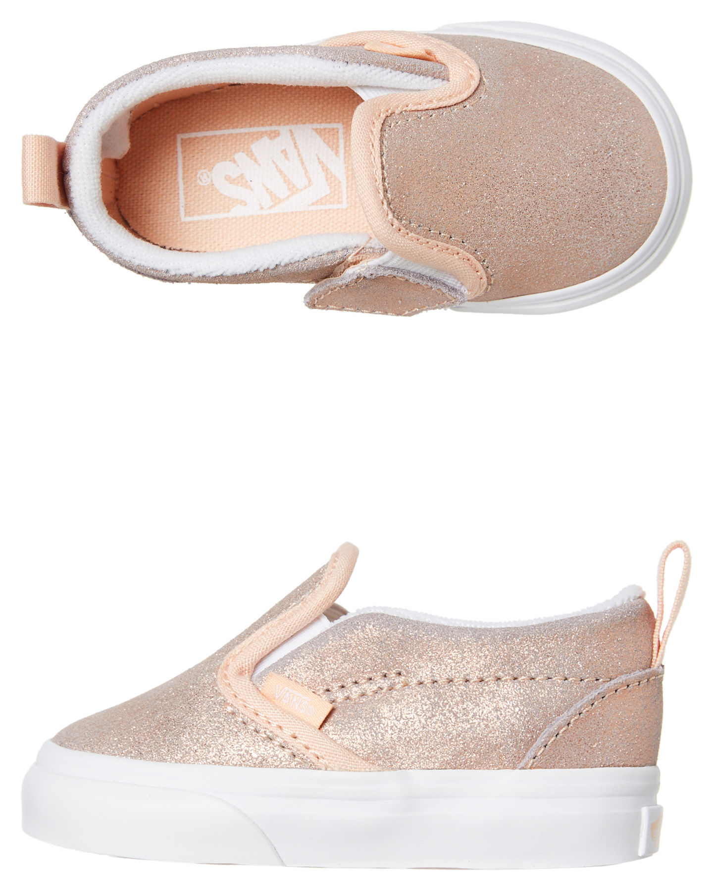 vans for girls rose gold