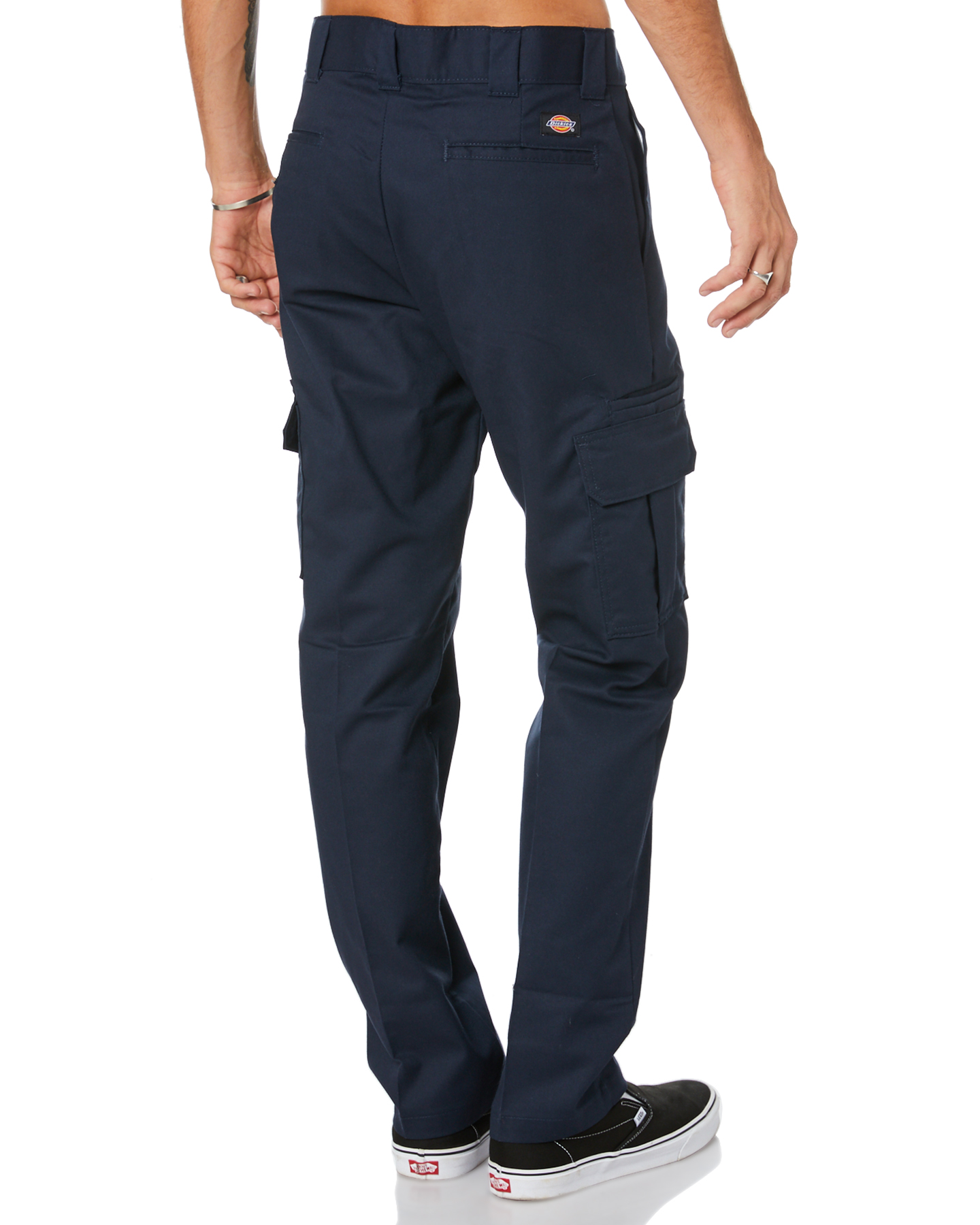 navy cargo jeans