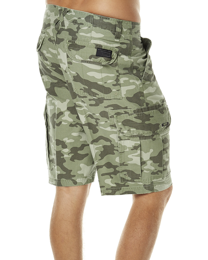 Oakley Delta 2 Mens Cargo Short - Camo Green | SurfStitch