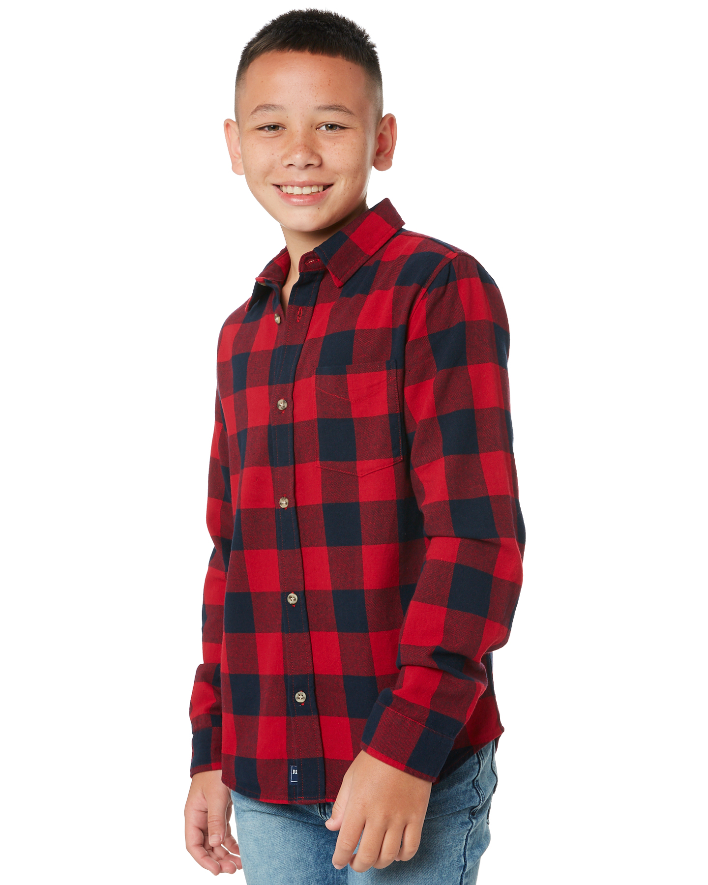 Riders By Lee Boys Check Shirt - Teen - Winter Check | SurfStitch