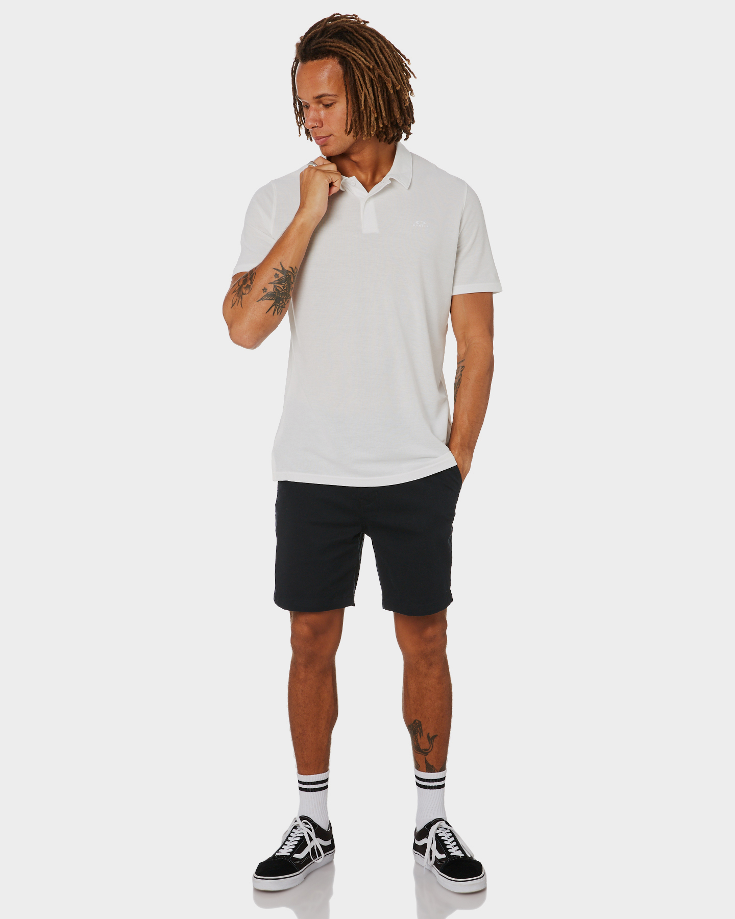 Oakley Relax Mens Polo - Off White | SurfStitch