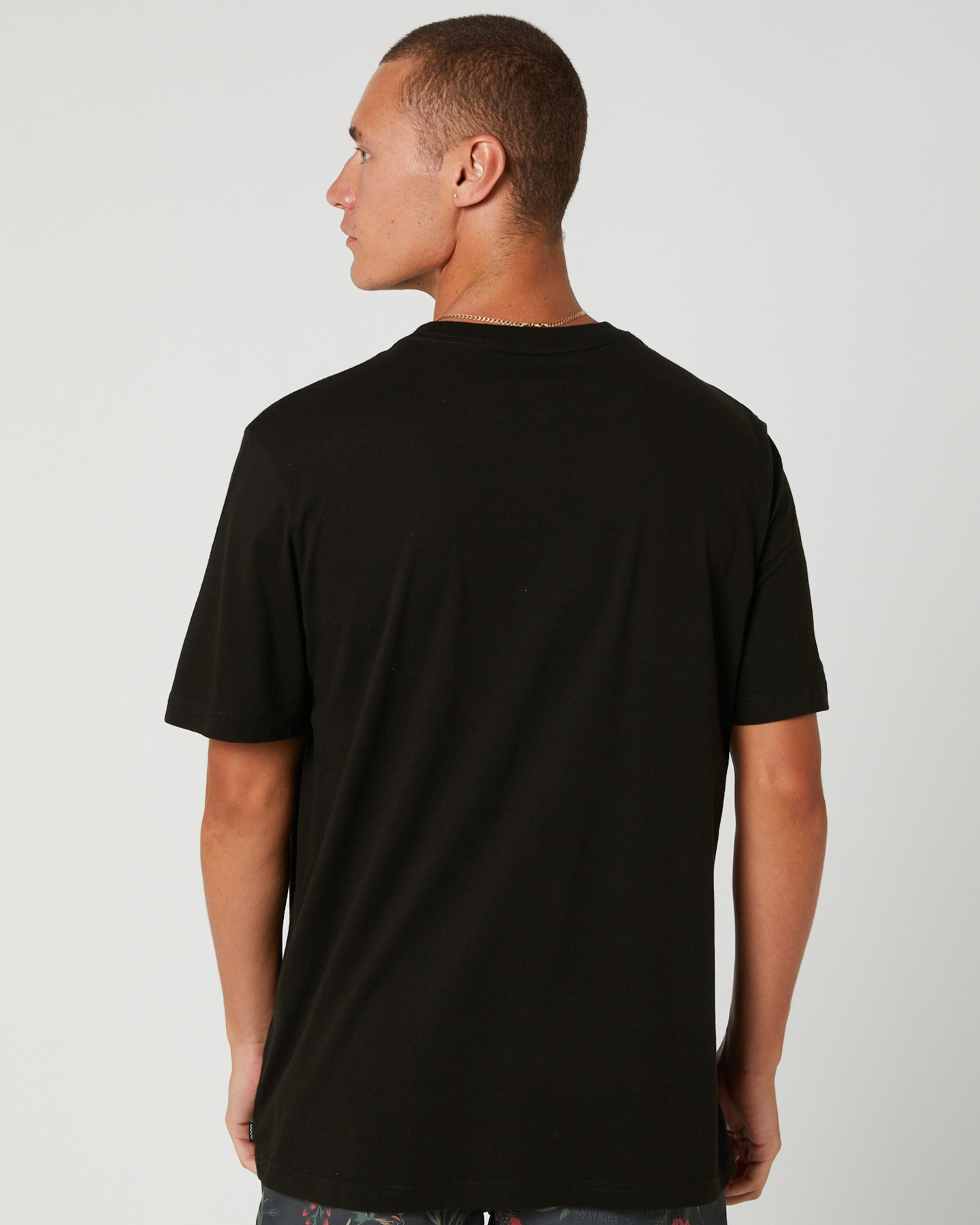 Swell All Day Mens Ss Tee - Black | SurfStitch