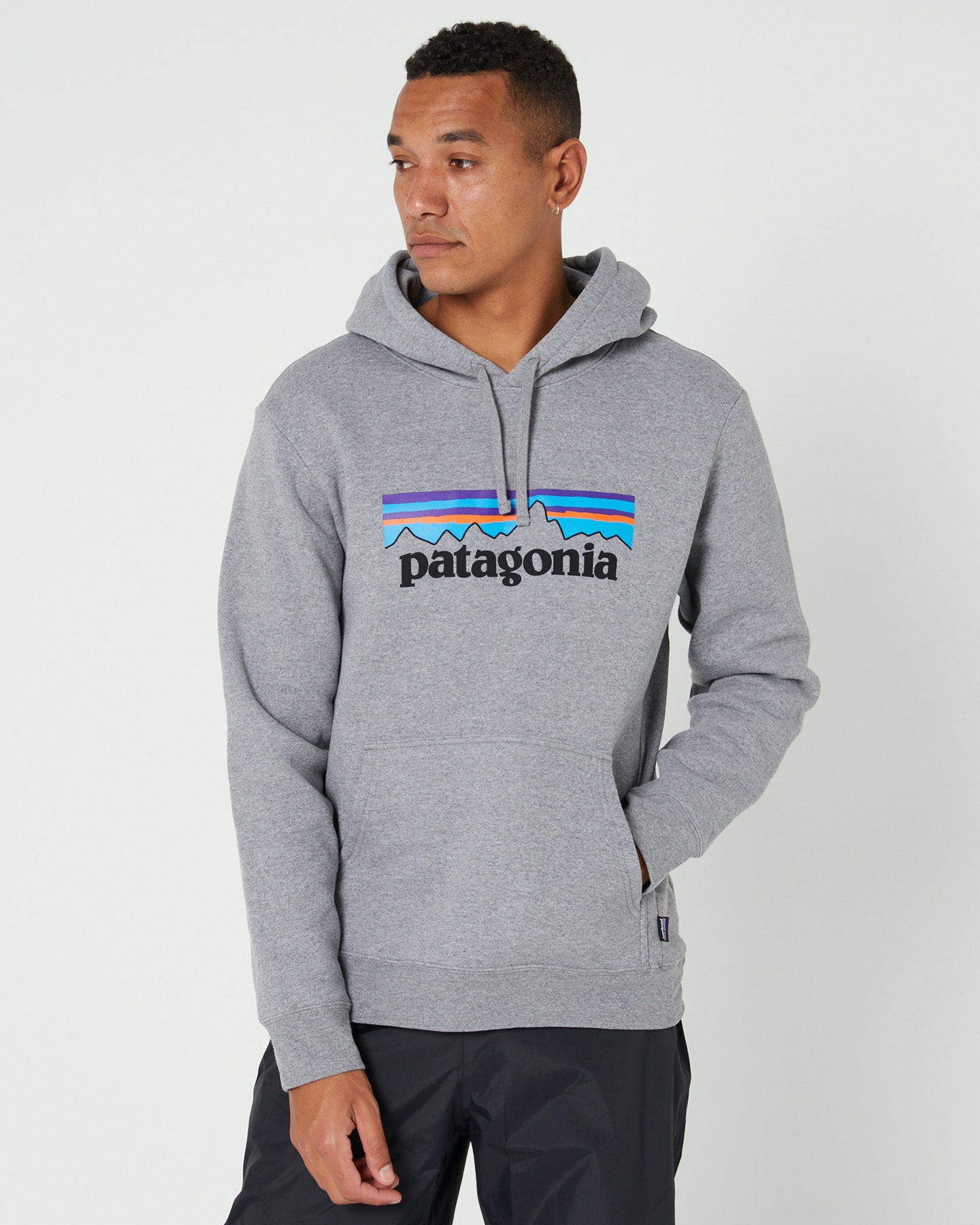 Patagonia Men's P-6 Logo Uprisal Hoody - Grey