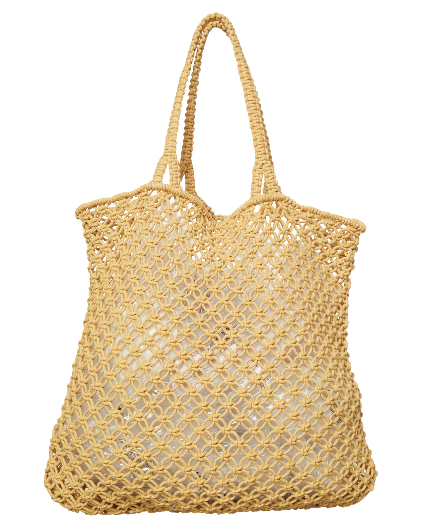 The Beach People Natural Macrame Bag - Natural | SurfStitch