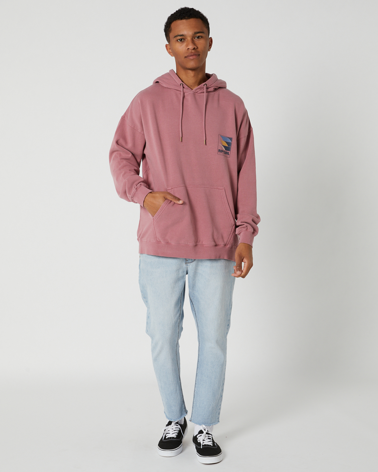 Rip Curl Search Icon Hooded Sweatshirt-Mauve — REAL Watersports