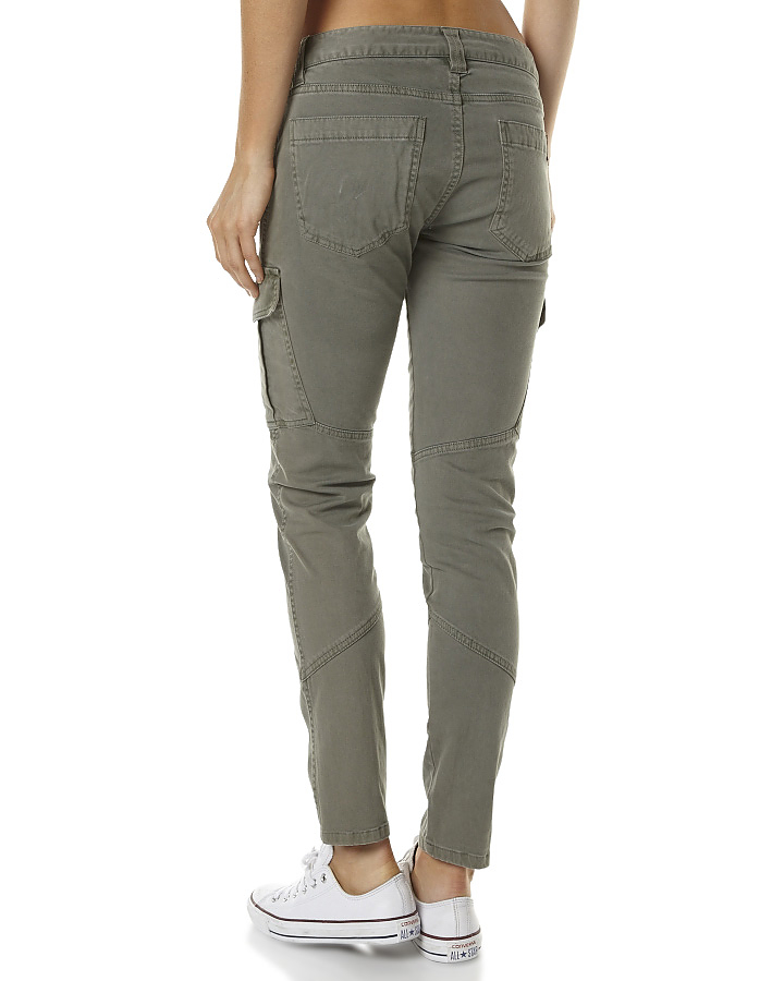 Rip Curl Military Womens Cargo Pant - Khaki | SurfStitch