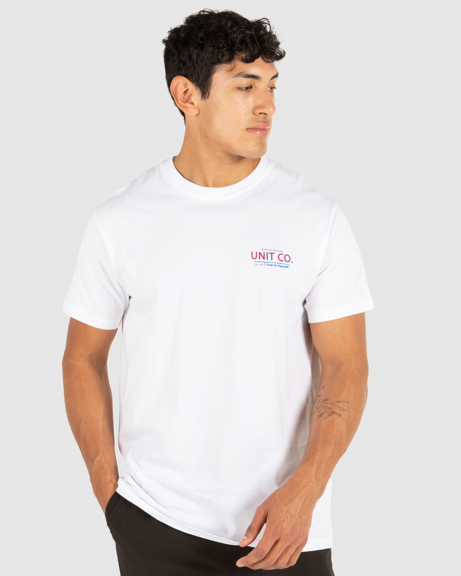 Unit Global Tee - White | SurfStitch