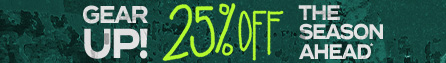 Gear Up 25% Off