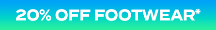 20% Off Footwear*